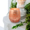 Pavilion Gift Company - Home - 10 oz - 100% Soy Wax Electroplated Candle Scent: Fresh Cotton - Flame Candles - 2 of 4