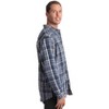 #followme Men's Flannel Shirt  Long Sleeve Button-Down, Casual & Workwear Shirt - 2 of 3
