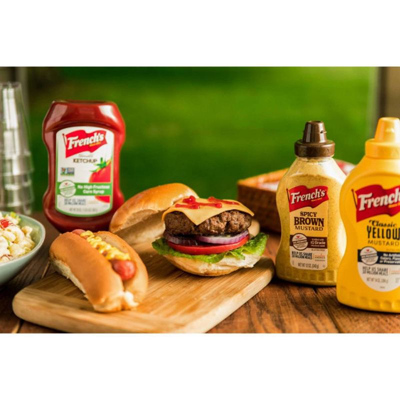 French's Spicy Brown Mustard 12oz, 5 of 6