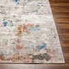Mark & Day Davey 7'10"x10' Rectangle Woven Indoor Area Rugs Off-White/Cobalt: Modern Marble Pattern, Stain-Resistant, Pet Friendly - 3 of 4