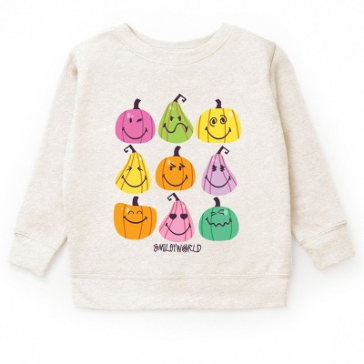 The Juniper Shop SmileyWorld Bright Pumpkins Chart Youth Sweatshirt