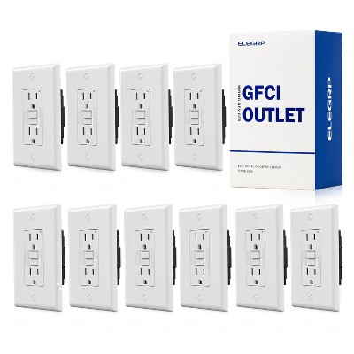50-Pack Maxbright White Tamper Resistant Duplex Outlets - 15 Amp 125V Decora Style