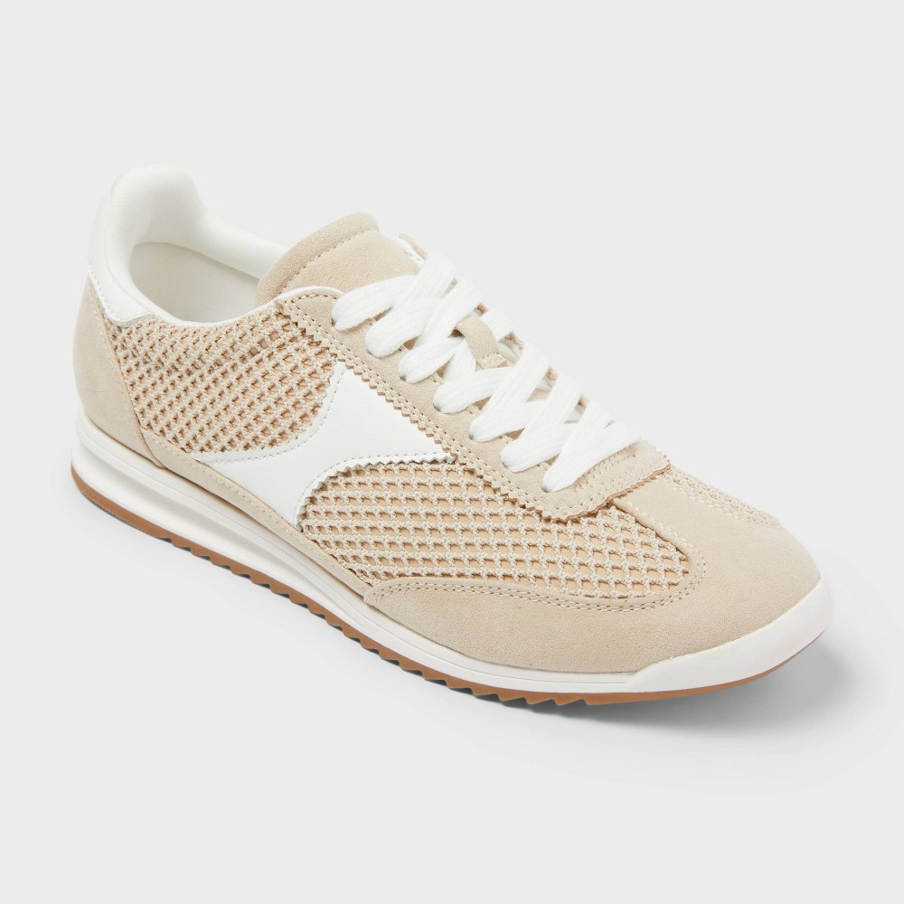 Women’s Skyler Sneakers with Memory Foam Insole - Universal Thread™ Beige 8