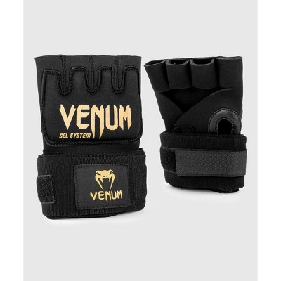 Venum Kontact Boxing Gel Glove Wraps - Black/Gold