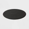 15" Round Pebble Faux Leather Charger - Threshold™ - 3 of 4