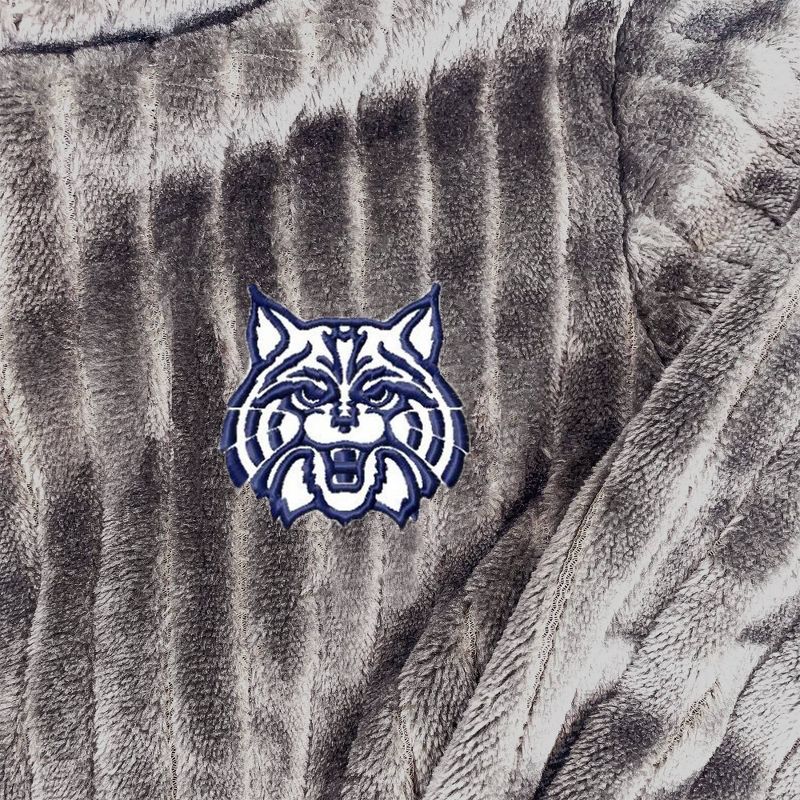 NCAA Arizona Wildcats Ribbed Silk Touch Robe, 2 of 4