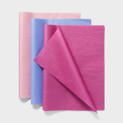 20ct Banded Tissue Paper Blue - Spritz™ : Target