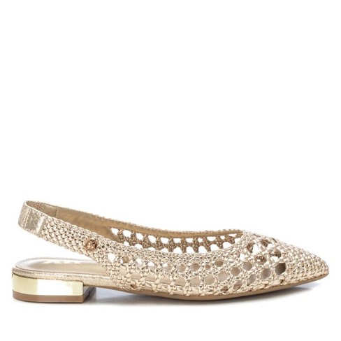 Xti Women's Flats Ballerina Style ,gold,6 : Target