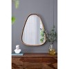 Okak Farmhouse Various Shapes Decorative Wall Mirror for Entryway,Bathroom,Solid Wood Home Decor Vanity Mirror for Bedroom - 2 of 4