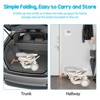 Foldable Baby Tricycle with 7 in 1, Tricycle Stroller with Adjustable Removable Canopy - 4 of 4