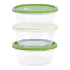 REGALWOVEN Leakproof Good-Grade Plastic Stackable Multi-Use Food Container 12 Pcs - 1 of 4