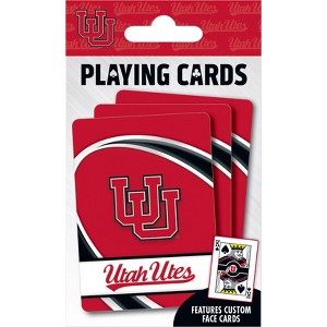 MasterPieces Officially Licensed NCAA Utah Utes Playing Cards - 54 Card Deck for Adults - 1 of 4