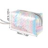 Unique Bargains Women Gradient Sequin Heart Makeup Bag Assorted Color 1 Pc - 3 of 3