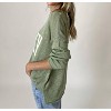 Women's V Neck Lucky Top - SIX/FIFTY - 3 of 3