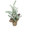 Cesicia Set of 2 christmas PVC Tree with Wood Base - 4 of 4