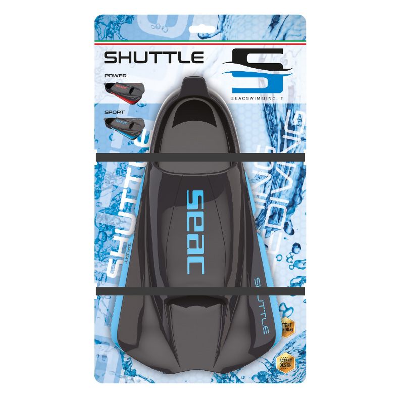 SEAC Shuttle Sport Short Swim Fins Made from 100% Silicone Ideal for Beginners, 3 of 4