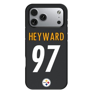 NFL Pittsburgh Steelers Players Game Tactic Bump Cell Phone Case for Apple iPhone 17 Series - 1 of 4