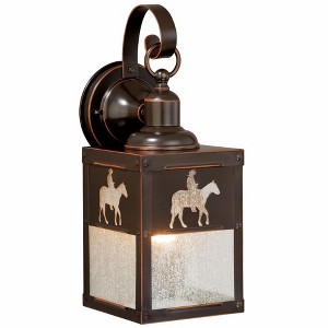 Vaxcel Trail 1 - Light Sconce in  Burnished Bronze - 1 of 4