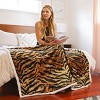 Tirrinia 50" x 60" Fleece Throw Blanket, Soft Comfy Warm Fuzzy TV Blankets, Comfort Caring Gift - 2 of 4