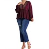 Women's Floral Embroidered Top - PLUS - umgee - 4 of 4