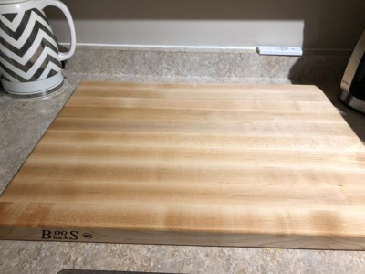 John Boos BB01 Reversible Maple Chopping Block 24 x 24 x 6