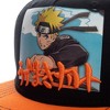 Naruto Shippuden Black & Orange Snapback Hat For Men - 3 of 4