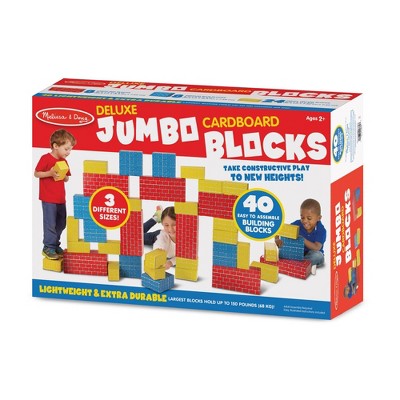 Melissa & Doug Wooden Building Blocks Set - 100 Blocks : Target