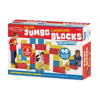 Kids Adventure Jumbo Blocks Jumbo Set - 192pc : Target