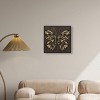 Art Remedy Golden Butterfly Elegant Butterfly Wall Art Framed - 2 of 4