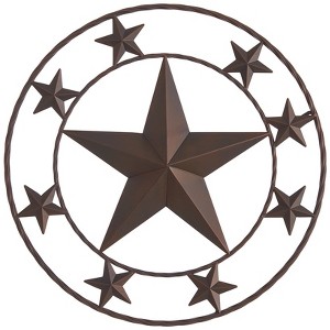 The Lakeside Collection Outdoor Metal Rustic Star Wall Art - 1 of 2