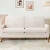 Dyonery 68" Loveseat Sofa, Comfy 2-Seater Couch for Small Spaces, Mid Century Modern Love Seat with Tool-Free Assembly & Removable Covers - 2 of 4
