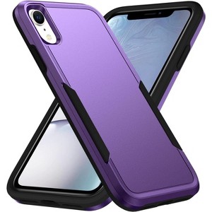 Entronix Case Compatible with iPhone XR - Soft-Touch Dual-Layer Sleek Cover - 1 of 4