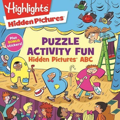 Hidden Pictures(r) ABC Puzzles - (Highlights(tm) Puzzle Activity Fun) (Paperback)