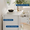 Modern Fluted Dresser, 3/5/6/7 Drawer Wood Dresser for Bedroom, Modern Chest of Drawers, Storage Organizer Cabinet for Living Room, Entryway - 4 of 4