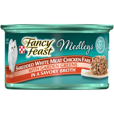 Purina Fancy Feast Elegant Medleys Shredded White Meat Chicken