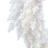 Vickerman Artificial Sparkle White Spruce Wreath - 2 of 4