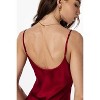 SilkSilky Women's Spaghetti Strap Long Silk Nightgown/Dress - 3 of 4