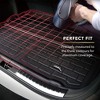 3D MAXpider Kagu Series Precision Custom Fit All-Weather Shock Absorbing Cargo Area Trunk Mat Liner Compatible with 2020-2023 Tesla Model Y - 3 of 4