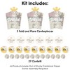 Big Dot of Happiness World Awaits - Travel Themed Party Decor and Confetti - Terrific Table Centerpiece Kit - Set of 30 - 3 of 4