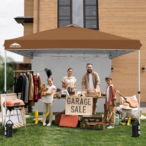 EAGLE PEAK Pop Up Canopy Tent with 1 Sidewall, Easy Setup Event Tent - 1 of 4