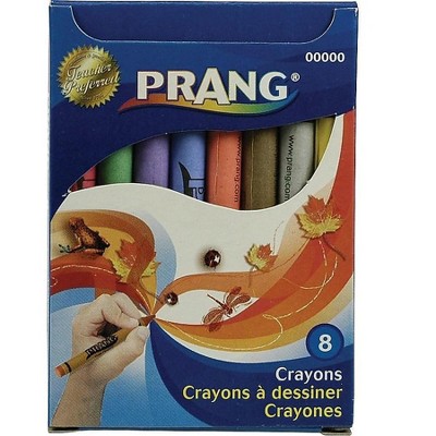 Prang Standard Size Crayons 8/Box (00000)