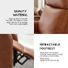 LACOO Faux Leather Recliner Chair Padded Club Chair for Home Theater - 4 of 4
