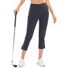 Clearlove Pants for Women Casual Summer Pull On Yoga Dress Work Jeggings Athletic Golf Crop Pants with Pockets - 4 of 4