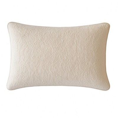 TopComfy Support Pillow Homey Cozy Textured Throw Pillow for Minimalist and Serene Interiors, Beige, 17"*17"*10"
