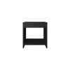 Vynxaria Chroma 16.5" Tall Minimalistic Nightstand with Open Shelf - 2 of 4