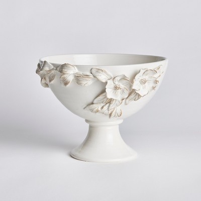 Plum & Post Fiori Decorative Footed Bowl