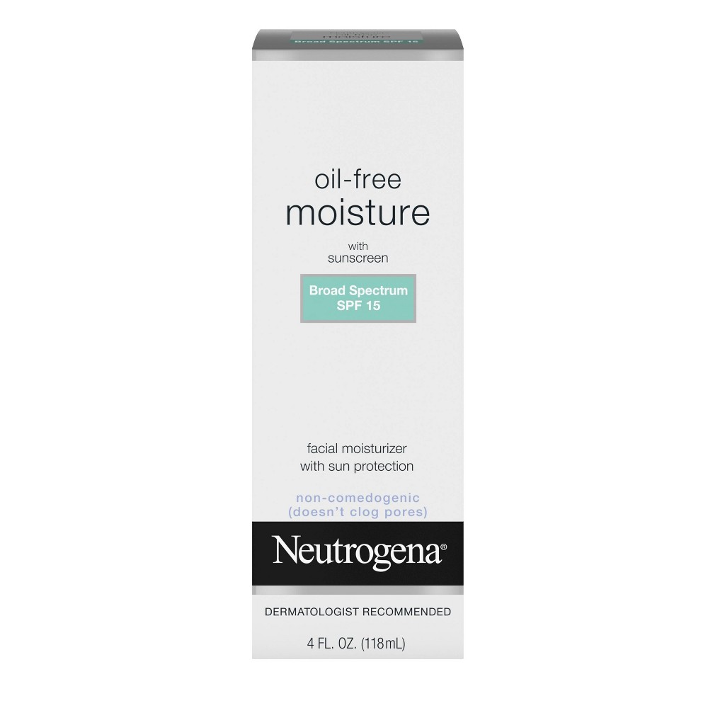 UPC 070501056509 product image for Neutrogena Oil Free Facial Moisturizer SPF 15 Sunscreen & Glycerin - 4 fl oz | upcitemdb.com