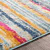 Livabliss Floransa 5'3"x7'1" Rectangle Woven Indoor Area Rugs Cream: Stain-Resistant Polypropylene, Plaid Pattern - 3 of 4