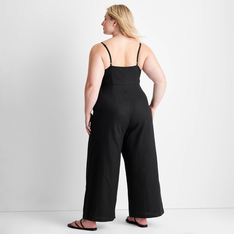 Women's Strappy Cut-Out Wide Leg Jumpsuit - Future Collective™ with Jenny K. Lopez, 2 of 6