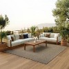 Nourison Tulum Basketweave Solid Indoor/Outdoor Rug - 2 of 4